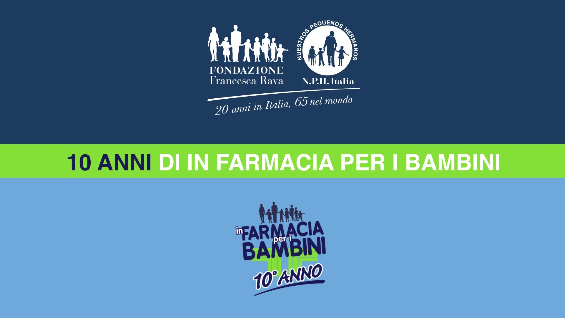 In Farmacia Per I Bambini - Fondazione Francesca Rava NPH Italia ETS